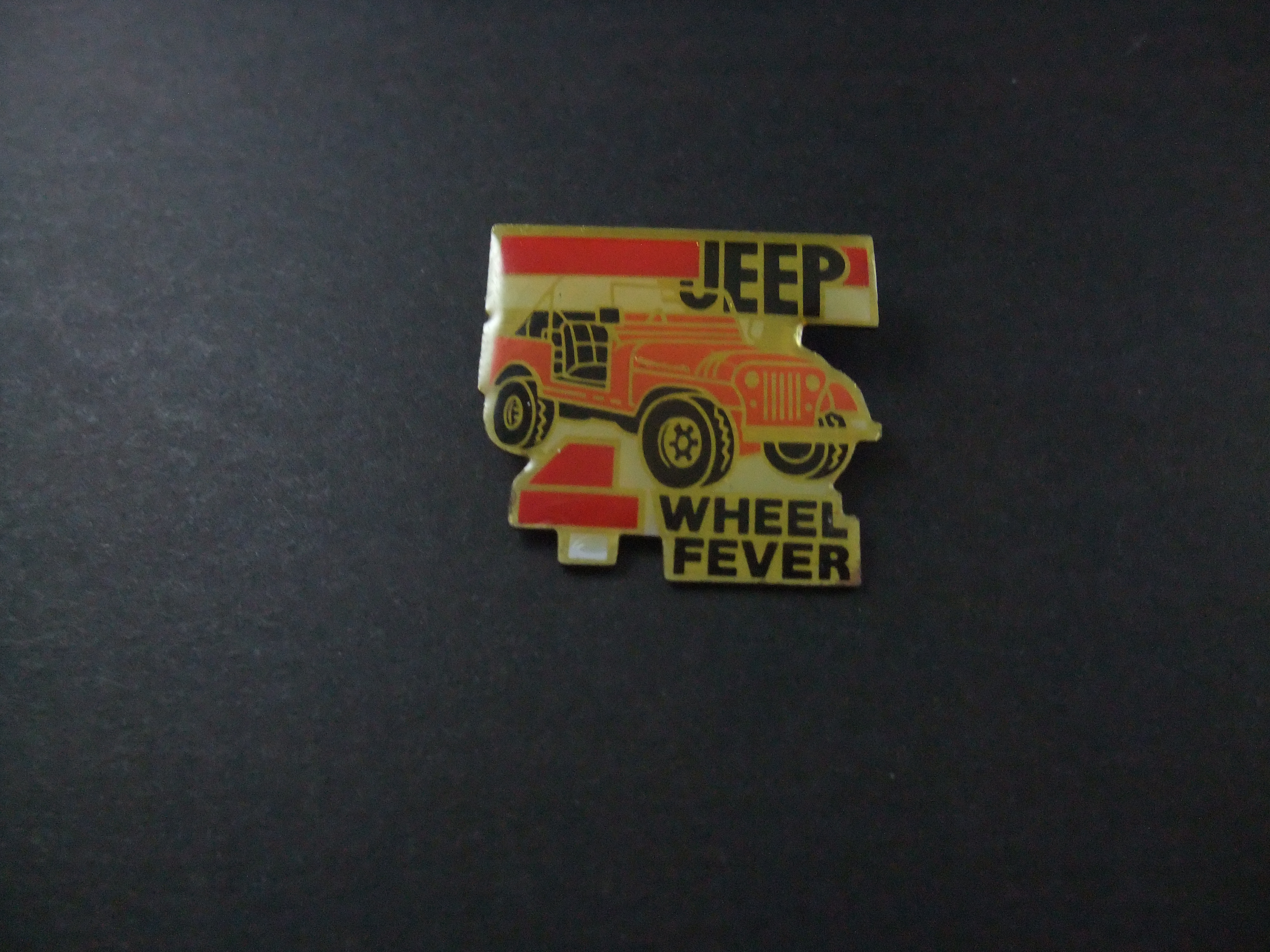 Jeep CJ-7 4 Wheel Fever terreinwagen ( off-road) oranje